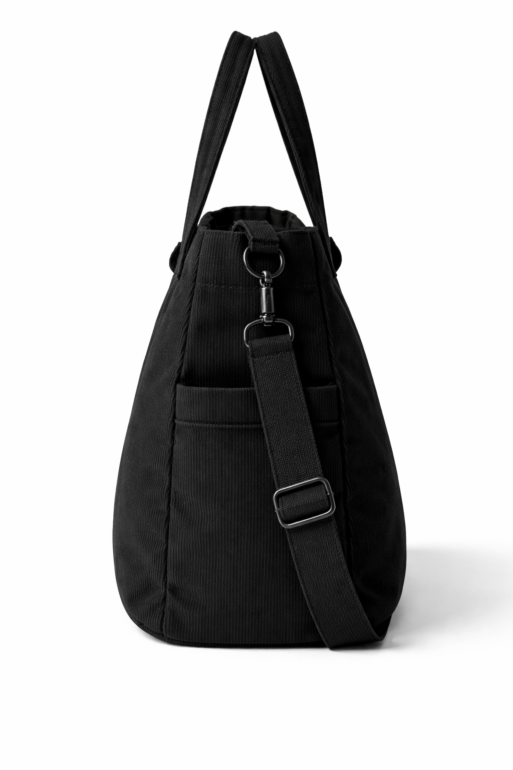 VELRA Black Tote Bag