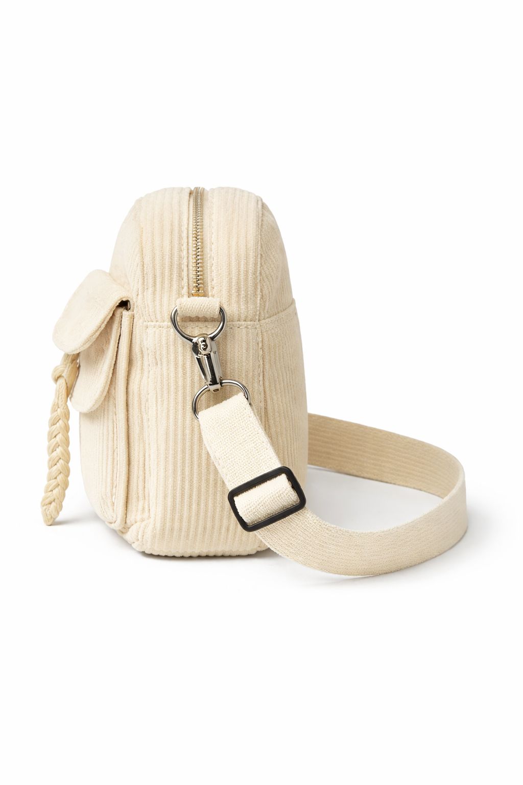 VELRA White Essential Shoulder Bag