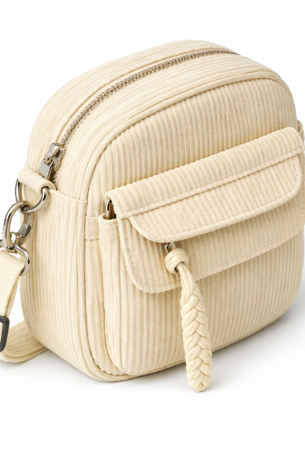 VELRA White Essential Shoulder Bag